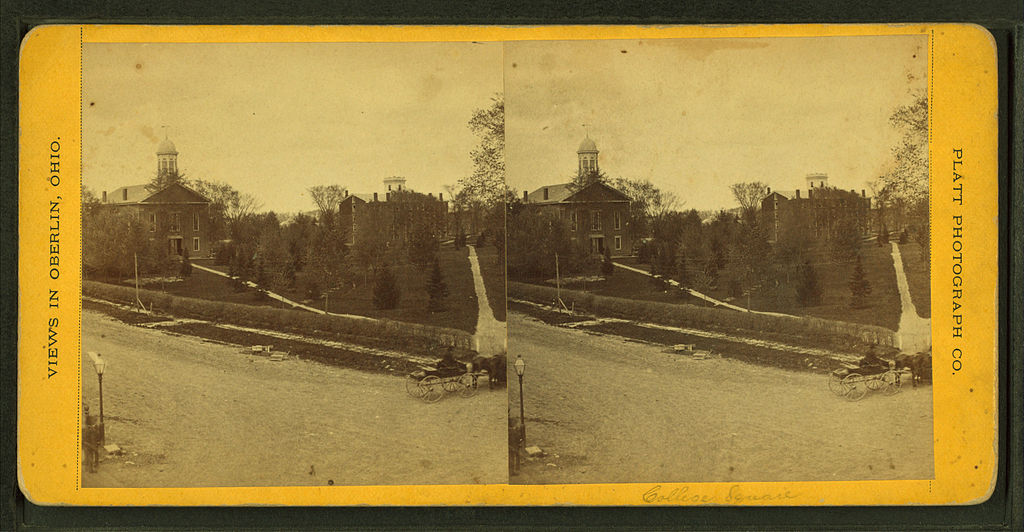 View of Oberlin College 1865 | British Columbia’s Black Pioneers
