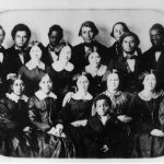 Oberlin College Class Photo 1855