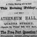 Public Meeting! The Free Port Question