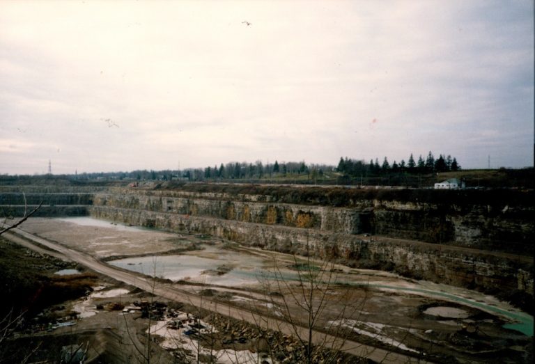Stelco's Pit Bedrock of Beachville The History of Our Limestone Quarries