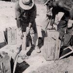 Charging Holes with Dynamite