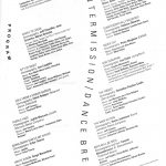 Dancelebration! Program (inside)