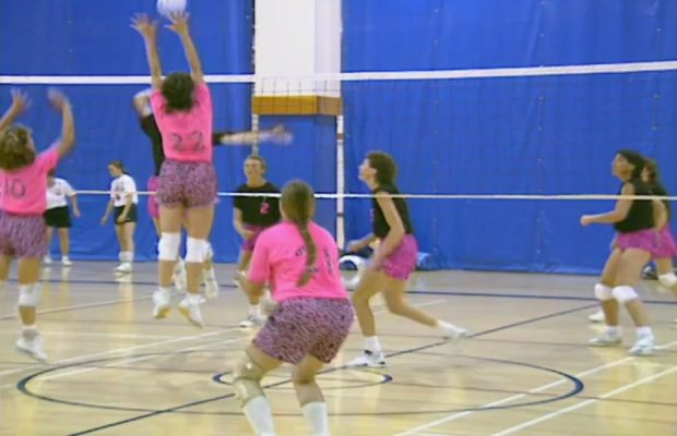 Team Vancouver Women's Volleyball Team Competes