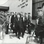 Zalman Shazar at the Pavilion of Judaism, 1967