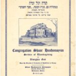 Service of Thanksgiving Upon the Occasion of the Cessation of Hostilities in Europe, 1945