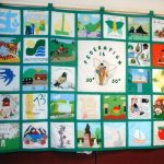 Quilt created for the 50th anniversary of Fédération 16
