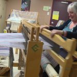 Demonstration of Weaving Techniques – Johanne Désormeaux