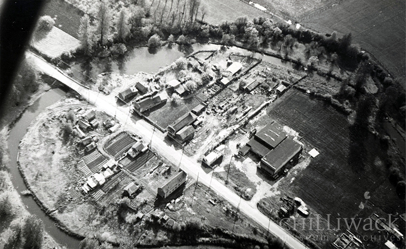 Aerial view of Chinatown South