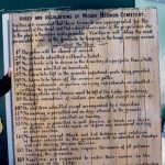Sign of Rules and Regulations