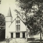Sainte-Thérèse-de-l’Enfant-Jésus Catholic chapel around 1935, Vaudreuil-sur-le-Lac
