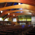 Inside Saint-Pierre Catholic church, Pointe-des-Cascades, 2015