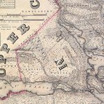 Topographic map drawn by Joseph Bouchette in 1815