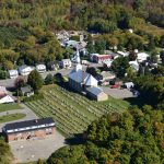 Aerial view of the Sainte-Justine-de-Newton municipality, 2015