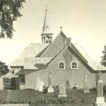 Sainte-Jeanne-de-Chantal church cemetery in 1928, Notre-Dame-de-l’Île-Perrot