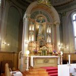 Inside the Sainte-Marthe church, Sainte-Marthe, 2010