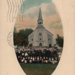 First Catholic church of Saint-Ignace d’Antioche in Coteau-du-Lac