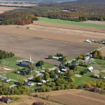 Aerial view of the Très-Saint-Rédempteur municipality, 2015