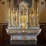 High altar, Saint-Michel Catholic church, Vaudreuil-Dorion, 2016