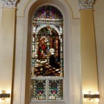 Stained-glass, Sainte-Madeleine Catholic church, Rigaud, 2010