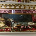 Wax recumbent statue, Saint-Joseph-de-Soulanges Catholic church, Les Cèdres, 2009