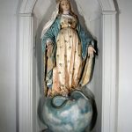Statue of Notre-Dame de la Garde, Sainte-Jeanne-de-Chantal Catholic church, Notre-Dame de l’Île Perrot, 2011