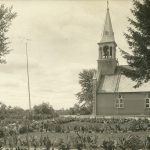 Sainte-Jeanne-de-Chantal Catholic church around 1928, Notre-Dame-de-l’Île-Perrot