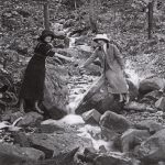 Miraculous stream of the Rigaud mountain around 1925