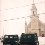 Ice storm in 1998, Saint-Polycarpe Catholic church