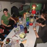 Enjoying time indoors