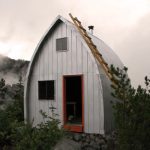 Harrison Hut after renovations completed 2014