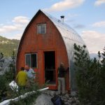 Harrison Hut prior to renovations 2014
