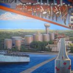 Oil Tanks – Legion Village Mural