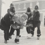 Keystone Kops Arresting Fur Queen Contestants