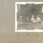 Group in a Canoe on Echo Creek