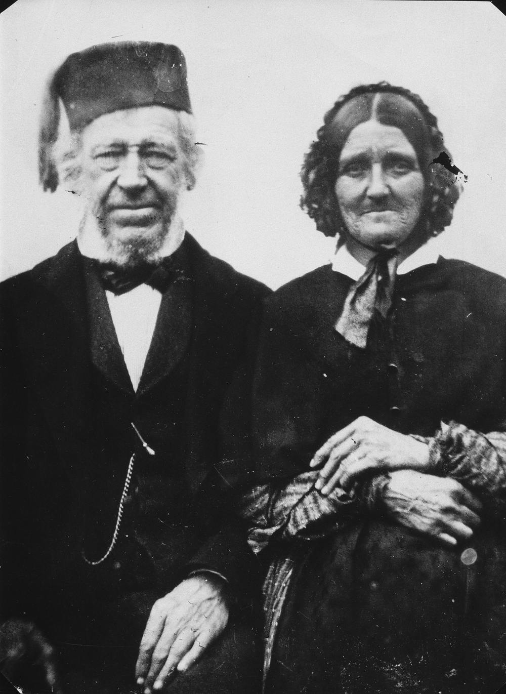 Photo de Richard Hardisty, père et de Marguerite Sutherland.