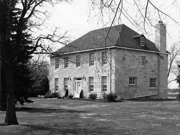 Photo du pensionnat de mademoiselle Davis, Rivière-Rouge