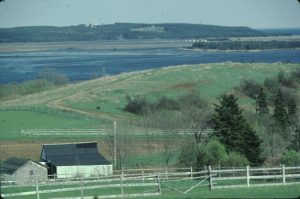 Un drumlin à Cole Harbour