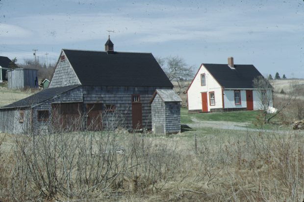 A house and barn in West Chezzetcook