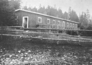 A building at Rainbow Haven camp