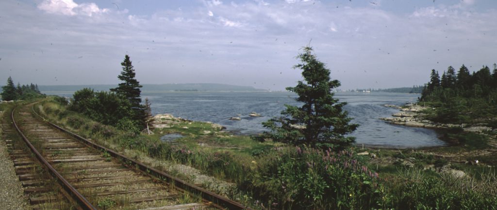 Train tracks and Cole Harbour