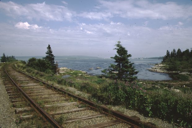 Train tracks and Cole Harbour
