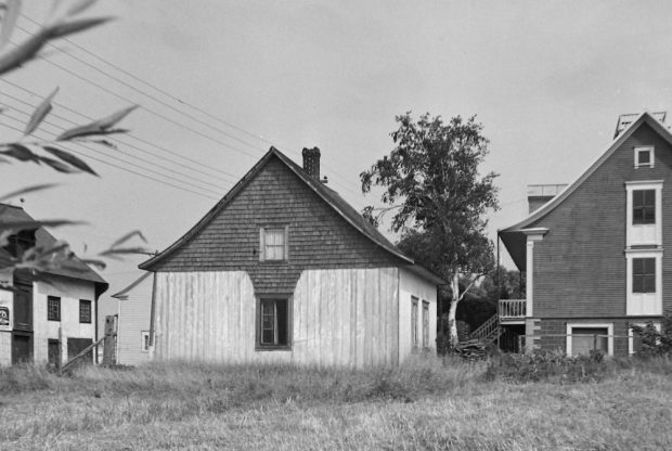 House and outbuildings