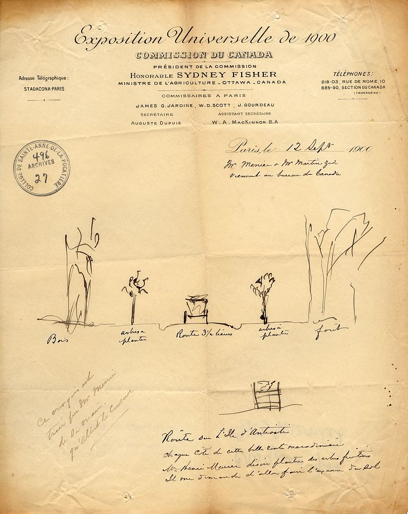 Planting sketch