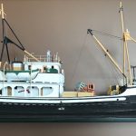 Model of the Havre-Aubert schooner
