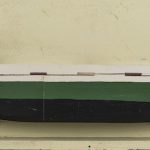 Half-hull model of the Mont St-Martin