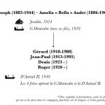 Schooners on which the Desgagnés women have either travelled or worked (Joseph Desgagnés’ branch)