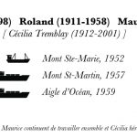 Brothers on a coaster (Zélada Desgagnés’ branch)