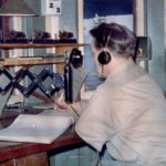 Clarence Schoester at the Desk