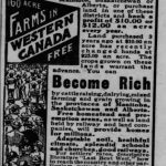 Settlement Advertisement, 1911