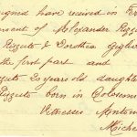 Marriage Registration of Alexander and Maria Rizzuto, July 13, 1902.